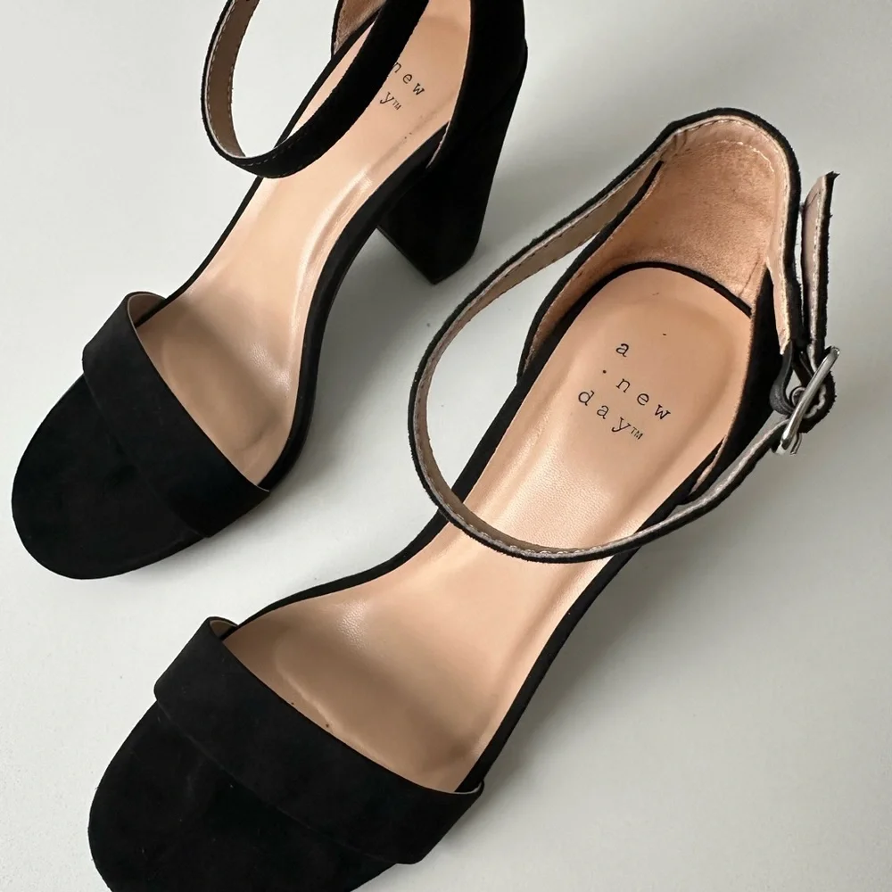 A New Day Black Women's Heels - Picture 3 of 5